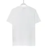 Мужские дизайнерские рубашки Tri Color Triangular Tiven Twisted Logo Print Print круглая шея на открытом воздухе.
