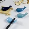 Chopsticks Dolphin Whale Design keramische houder rust Chinese stijl huis el decor schattig keuken servies restaurant