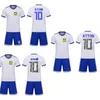 Mężczyźni euro sizeCamiseta maillots de foot dzieci młodzież miła franka japońska zestaw Oliver Atom Kapitan Tsubasa piłka nożna koszulka piłkarska 240425