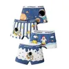 Culotte 4 pièces / lot de garçons sous-vêtements en coton Boxing Childrens sous-vêtements 2-10 ansl2405