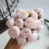 Decoratieve bloemen 27 Hoofd Artificial Rose Bouquet Wit roze gele neptafel Decor voor Home Party Wedding Decorations Supplies