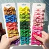 Accessoires de cheveux 10 PCS / SET 2 Gradient Bows Coloreful Clips Hair pour filles Ribbon Fabriqué à la main