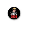 Party Favor Trump 2024 Badge Brooches Pins Valförsörjning håller Amerika bra 1,73 tums droppleverans hem trädgårdsfestlig händelse otv54