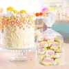 Geschenkverpackung OPP Transparent Candy Bag Cellophane Biscuit Back Lollipop Party und Hochzeitskarte Urlaubsverpackung