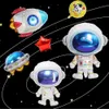 Decoratie Astronaut Party Ballonnen 3D Rocket Foil Ballon Buiter Spaceship ET Ballon voor verjaardagsjongen Kids Baloons Toys 1104 Schip