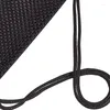 Storage Bags 1Pc Black Nylon Mesh Drawstring Pouch Bag Stuff Sack Multipurpose Home Outdoor Travel Laundry For Beach Gear