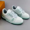 2024 Designer Sneaker Virgil Trainers Chaussures décontractées Couions Abloh Abloh blanc Green Blue Blue Redlays Platform Platform Low Sneakers Taille 36-45