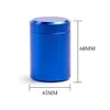 Teas Storage Alloy Jars Sealed Aluminum Metal Cans Home Travel Portable Coffee Tea Can Mini Container 914 Fy8688 0419 0425