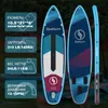 Spatium 320cm Inflável Surfboard Supl Paddle Board Surfing Acessórios de pesca Stand Up Conjunto 240509