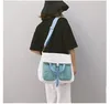 Ryggsäck harajuku kvinnor canvas mode casual multifunktion axelväskor skolväska för tonåring flickor söta resor ryggsäck