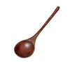 Spoons Apanese Style Wooden Mixing Stirring Kitchen Utensil Bamboo Tool Dinnerware Long Handle Spoon Cuchara De Madera