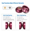 Yoyo Professional Yo ball aluminum alloy responsive Yo Yo with non responsive bearings suitable for professional beginners