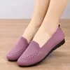 Casual Shoes Women's Loafers 2024 Knitting Breathable Summer Flat For Women Ballet Light Vulcanized Sneakers Spring Ladies Sock