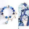 チェーンゲームFURINA DE FONTAINE COSPLAY UNI BRACELET PROPS JEWELRY BEADSペンダントアクセサリークリスマスギフトQ240401ドロップ配信DHW8Y