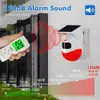 Alarm systems Solar infrared alarm wireless remote control outdoor PIR motion detector human body sensor home safety intelligent Burglar system 433MHZ alarm WX