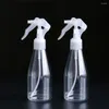 Flytande tvåldispenser tom flasktransparent 200 ml grossistfyllningsbara flaskor bärbar sprayplastbehållare