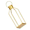 Candle Holders Gold Decor European Style Candlestick Desktop Holder For Table Tea Light Wedding