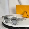 Nadmuchiwane okrągłe okulary przeciwsłoneczne Wysokiej jakości designerskie okulary przeciwsłoneczne dla kobiet
