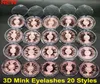 Nya 5D Mink Eyelashes 25mm 3D Mink Eyelash Makeup False Eyelashes Big Dramatiska Volumn Thick Real Mink Lashes Handgjorda Natural Eye 1466406