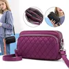 Sacs à bandouliers Femmes Sac de messager étanche nylon Nylon Top Handle Handle Handlebag Travel Tote Foot's Crossbody