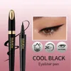 Hellookiss Ultra Fijne snelle drogende eyeliner pen waterdicht, zweetbestendige, niet -kleuring bruine eyeliner make -up
