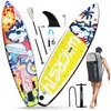 Uppblåsbar stand up paddleboard sup brädet 6 tum tjock surfbräda surf set strand vattenskiing massa surfing 240509