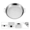 Double Boilers Fried Chicken Pan Plate Shopping Carts For Groceries Stainless Steel Cooking Utensil