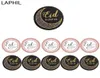 60pcs Eid Mubarak Decoration Paper Sticker Gift Lable Seal Islamic Muslim Ramadan Favors Party Supplies Sashes2514405