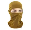 Outdoor Cycling Motorcycle bicycle Balaclava Hats Full Face Mask solid color breathable quickdrying Tactial Army hunting hoods ca2080882