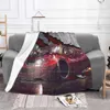 Couvertures Charger Top Quality Confortant Sofa Soft Cover Couverture Vax de course Sport Super Lights Couleur Fire Métal