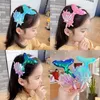 Hair Accessories Shiny Sequin Mermaid Tail Kids Headband Rainbow Fish Tail Starfish Shell Hair Bands Girls Hair Hoop Children Hair Accessories