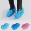 Huishoudstof niet-geweven wegwerpschoenschoenschoenschoen laars niet-slip geurbestendige galosh voorkomen natte schoenen covers fs9519 s