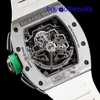 Lastest RM Wrist Watch RM11-01 Automatisk mekanisk klocka timing 30x38mm grå platta RM1101