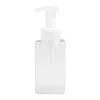 Liquid Soap Dispenser 450ml Square Foam Bottle Split Container Small Volume Portable Suitable For Travel Fast Foaming