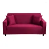 Stol täcker fast färgpolyester stretch soffa täcker hög elastisk settee slipcover hem dekorativ universal soffa för vardagsrum