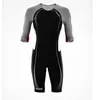 Ensembles de course Huub 2024 hommes cyclistes à sauts en combinaison Triathlon Collons à manches courtes Costume de course natation des vêtements Ciclismo Mono Corto