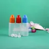 100 ensembles / lot 15 ml bouteilles de compte-gouttes en plastique