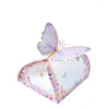 Gift Wrap 12pcs/bag Package Packing Paper Boxes Butterfly Candy Birthday Decorations Party Gifts Wedding