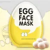 Bioaqua Egg Facial Masks Oilkontroll inslagna masken Mjuka fuktgivande ansiktsskötselskal med god kvalitet D89A