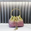 Luxury Handbags Women Bucket Bag Tote Bags Bolsas Women Trend Crosbody Rhinestone Clutch Bag For Girls Party Cluth Wallets