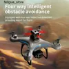 DRONES MIJIA KY102 DRONE 8K Professionell Dual Camera Aerial Photography 360 Hinder Undvikande Optiskt flöde Four Axis RC Aircraft S24513