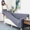 Sandalye, kanepe kapağı tek ve çift koltuklu tam L şeklinde recliner funda şezlong elastik yastık evrensel örgü kalın