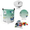 Laundry Bags Room Theme Gradient Foldable Basket Large Capacity Hamper Clothes Storage Organizer Kid Toy Bag