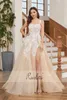 Party Dresses Ruolai Elegant Spaghetti Strap Detachable Evening Sexy Sweetheart Neckline Appliqued Gown For Women LWC6715