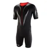 Ensembles de course Huub 2024 hommes cyclistes à sauts en combinaison Triathlon Collons à manches courtes Costume de course natation des vêtements Ciclismo Mono Corto