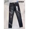2024 Lila Jeans Designer Herren Jeans Pinte Lila Brand Jeans Modetrends High-End-Qualität Straight Design Retro Streetwear Casual Joggers Joggers Pant 455