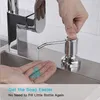 Płyn mydełka dozownik detergent pompa wody bez zbierania stali nierdzewnej zmywarki do naczyń zlewozmywak