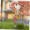 Key Rings Fluorescent Letter Butterfly Keychain Keyring For Classroom School Day Birthday Party Supplies Gift Bags Backpack Keychains Otnyx