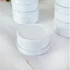 10g 15g 50g 60g vazio branco alumínio jarra de jarra de maconha maquiagem labial brilho cosmético Diy Travel Metal Tea Candy Tins Riceersgoods R VNSA