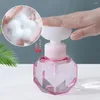 Dispensatore di sapone liquido Floro Stamp Pump Bottle Floro Floral Bubbler Hansup Plastic Plastic Trip Travel Caricano Jar